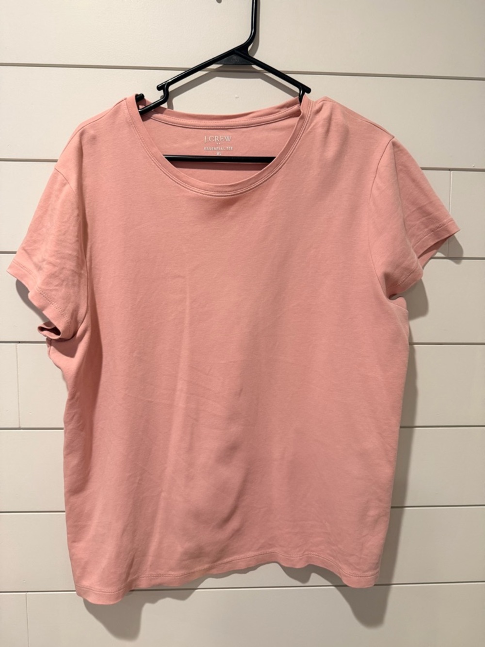 J. Crew Pink Short Sleeve Crewneck Tee
